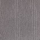 Tissu Gabardine de Viscose Rayures Blanches sur fond Gris - Par 10 cm