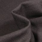 Tissu Viscose Lin uni Noir