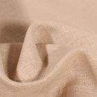 Tissu Lin uni Beige