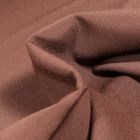 Tissu Gabardine Lola sur fond Marron