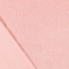 Tissu Micro Éponge Bambou Rose bébé - Par 10 cm