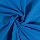 Tissu Coton uni Bleu galois - Par 10 cm