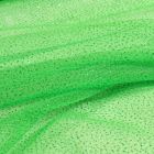 Tissu Tulle Strass Paillettes Vert