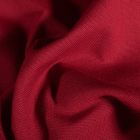Tissu Toile de coton uni Grande largeur Rouge griotte - Par 10 cm