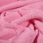 Tissu Eponge Premium 400 g/m² Rose - Par 10 cm