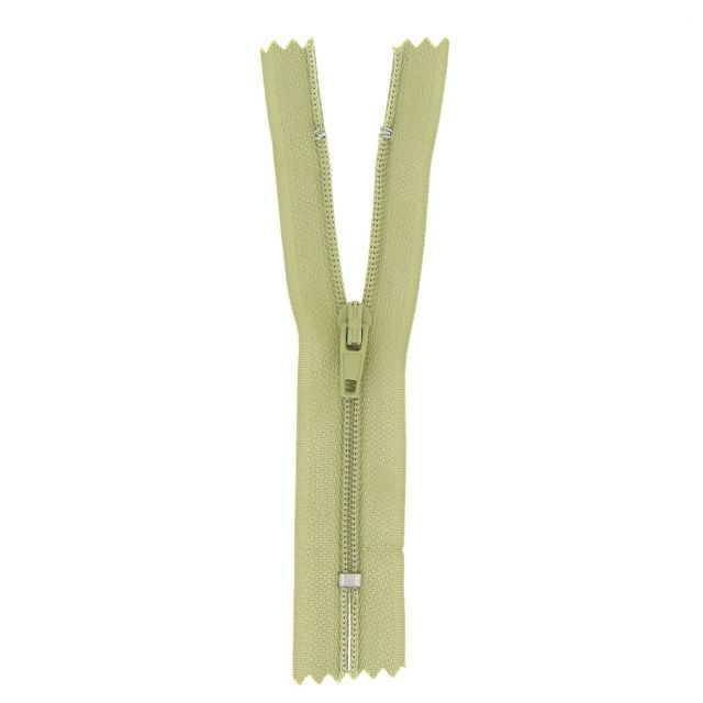 Fermeture nylon non séparable Vert pastel - 12 tailles