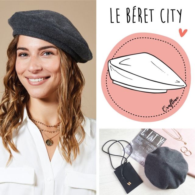 Kit Couture Craftine Béret City