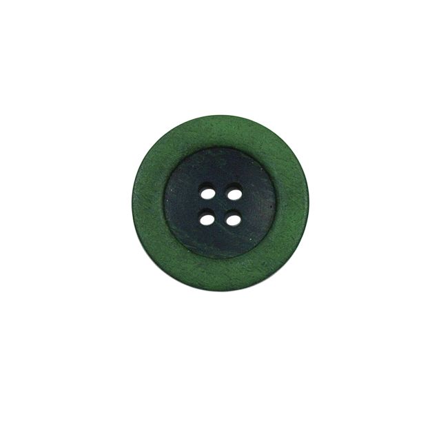 Bouton bicolore Giorgio 22 mm - Vert