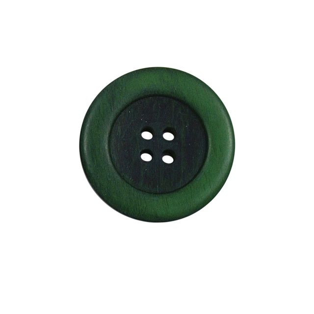 Bouton bicolore Giorgio 27 mm - Vert