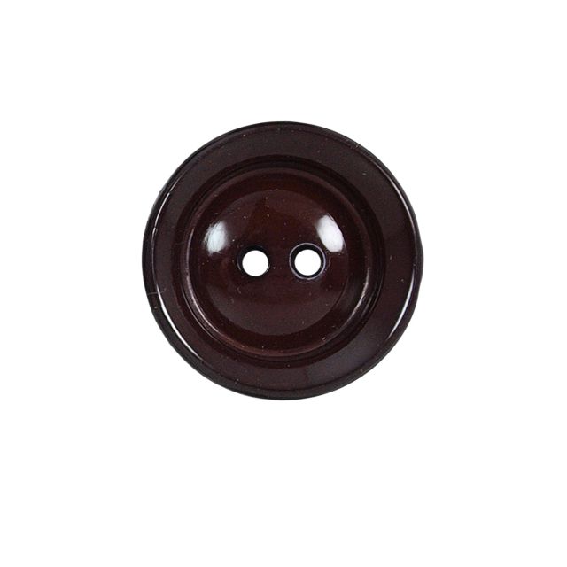 Bouton cuvette Jeanne 27 mm - Prune