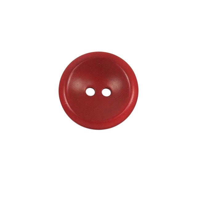 Bouton Carlota incurvé 22 mm - Rouge