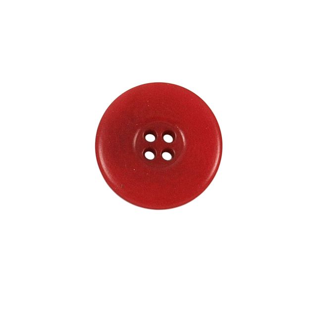 Bouton incurvé Carolina 22 mm - Rouge