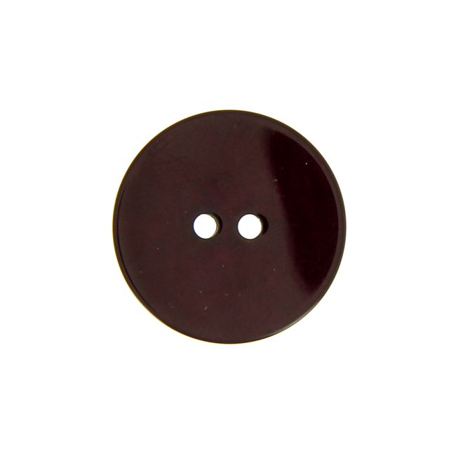 Bouton brillants creusé Giorgio 22 mm - Violet