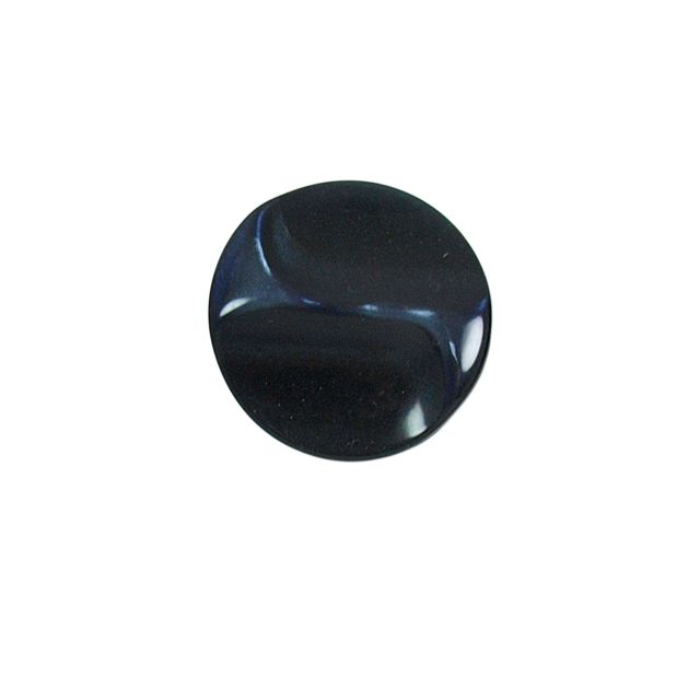 Bouton Calvin relief 22 mm - Noir