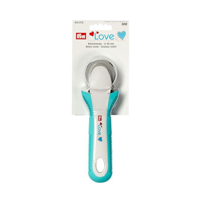 Couteau rotatif 45mm Prym Love Bleu