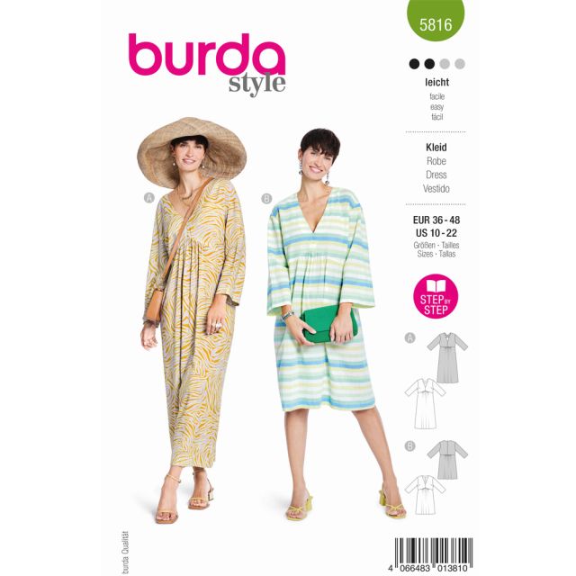 Patron Burda Style 5816 Robe