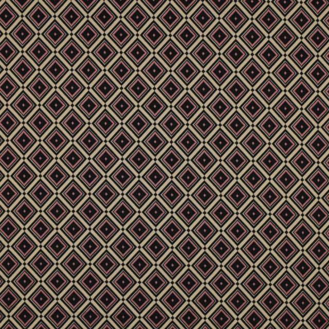 Tissu Maille Irene sur fond Marron