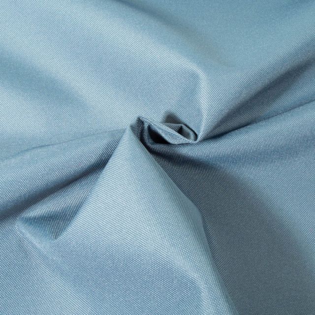 Tissu Piqué Polyester Imperméable uni Bleu ciel