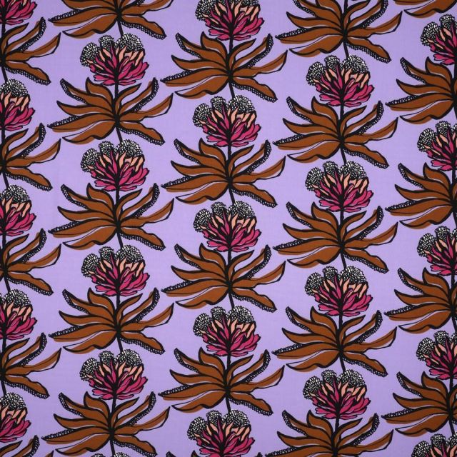 Tissu Viscose Digital Nerida Hansen Lilas