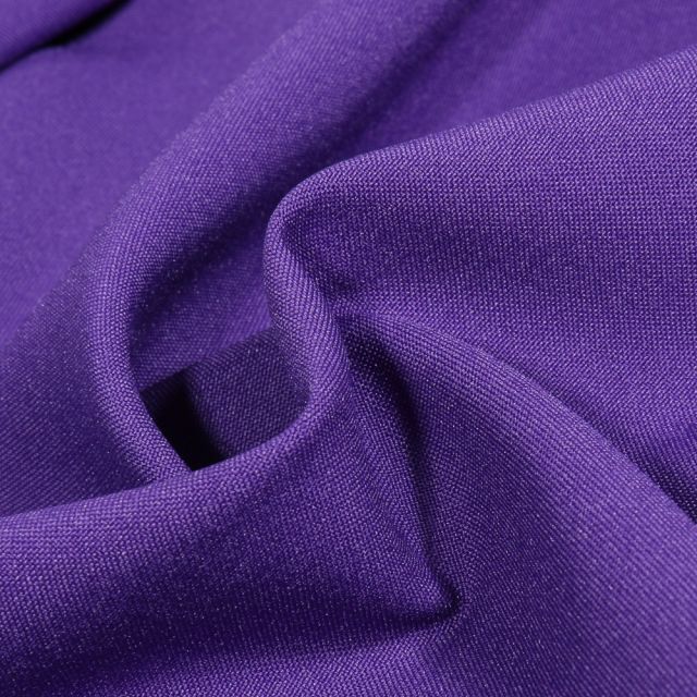 Tissu Burlington uni Violet