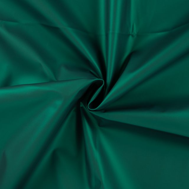 Tissu Imperméable Metallis uni Vert sapin