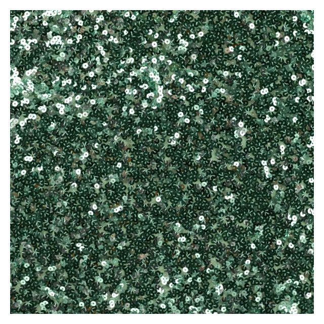 Tissu Sequins uni Vert