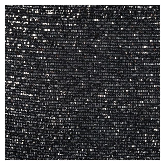 Tissu Sequins verticaux uni Gris anthracite