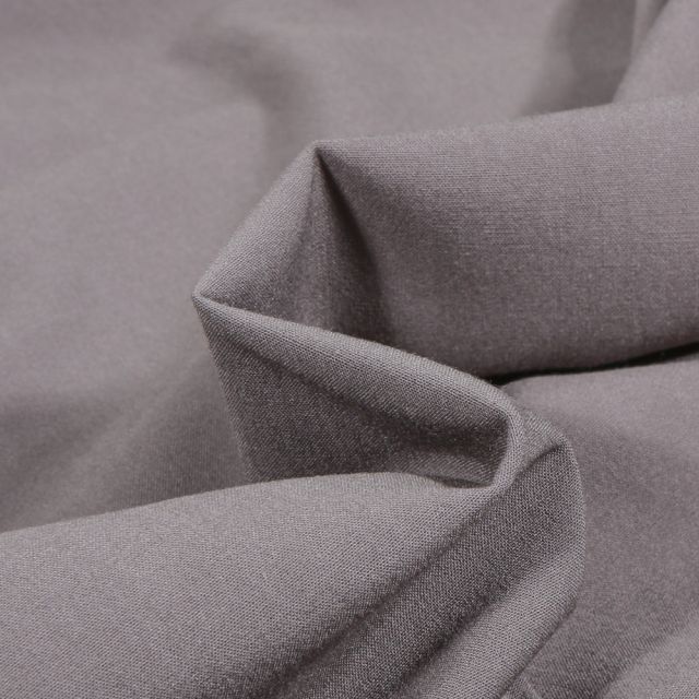 Tissu Viscose stretch uni Gris