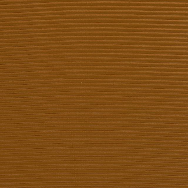 Tissu Néoprène côtelé Jaune moutarde - Par 10 cm