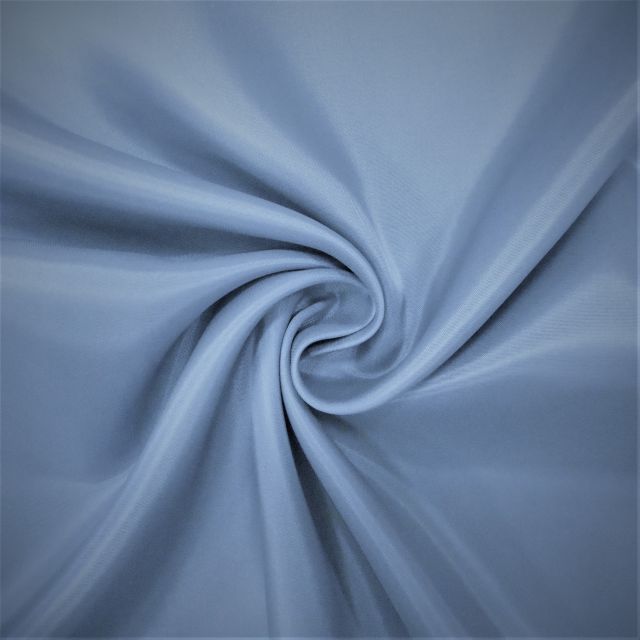 Tissu Doublure Pongé Azur - Par 10 cm