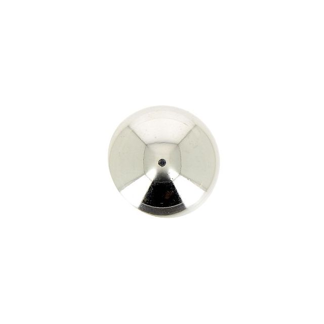 Bouton métal Donatello demi-sphère 22 mm - Argent