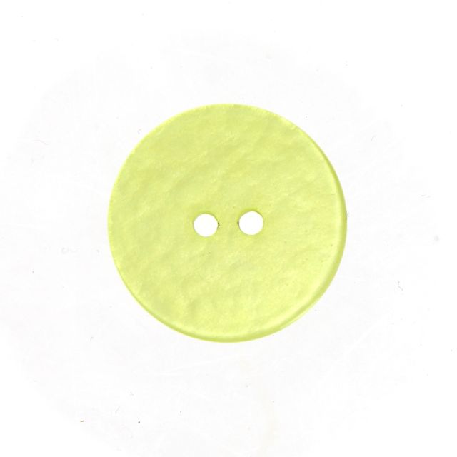 Bouton effet froissé 22 mm - Vert clair