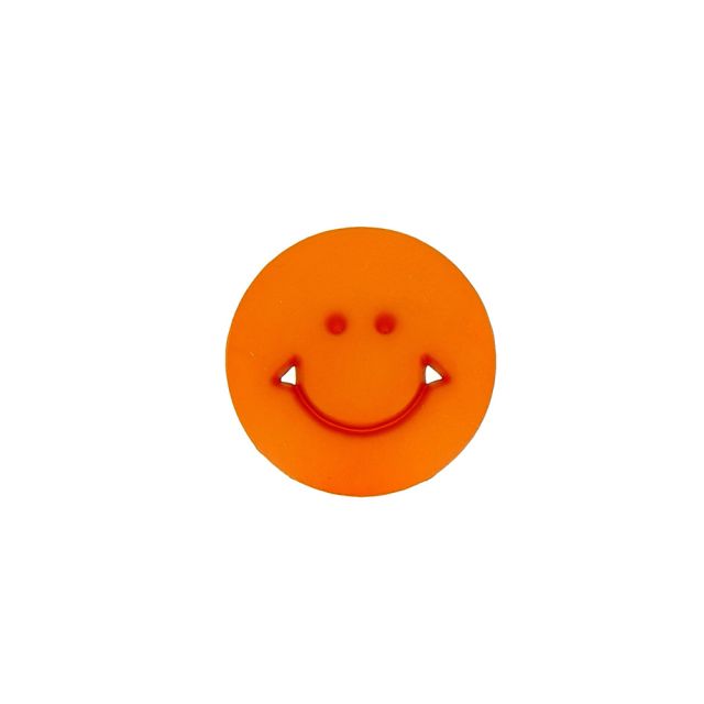 Bouton smile 12 mm - Orange