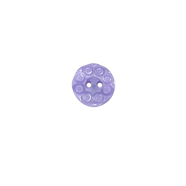 Bouton Victoria spirale fantaisie 13 mm - Violet clair
