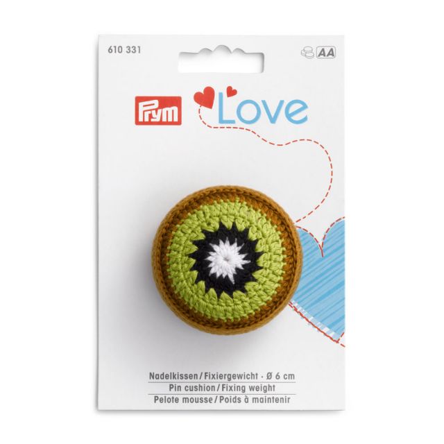Poids à maintenir Prym Love avec pelote mousse - Kiwi