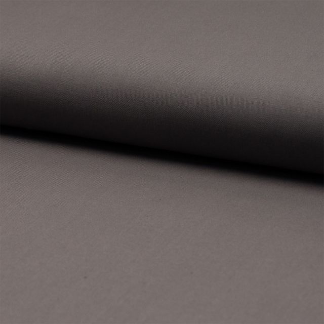 Tissu Coton uni Gris ardoise clair - Par 10 cm