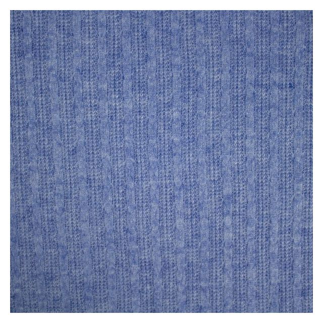 Tissu Maille Jersey Cloë sur fond Bleu lavande