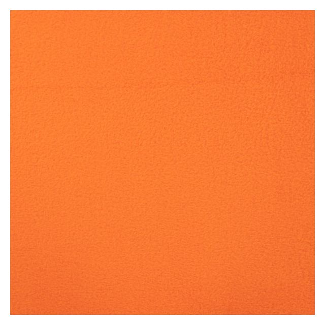 Tissu Polaire doux uni Orange
