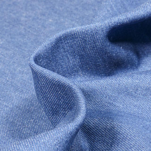 Tissu Jean épais 10 Oz Bleu clair