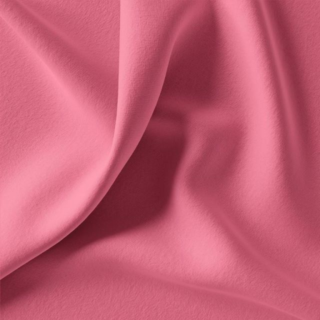 Tissu Jersey Coton uni Rose bonbon