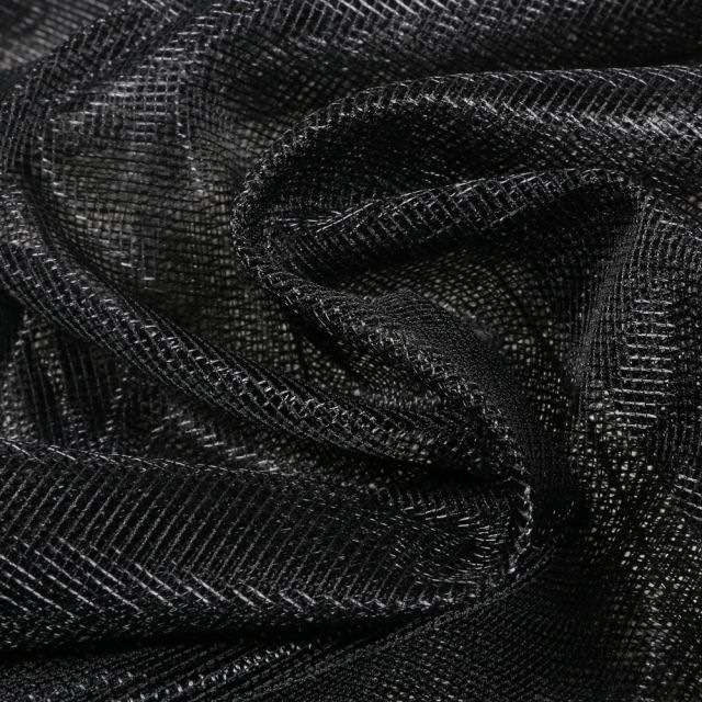 Tissu Moustiquaire grande largeur 40D Noir