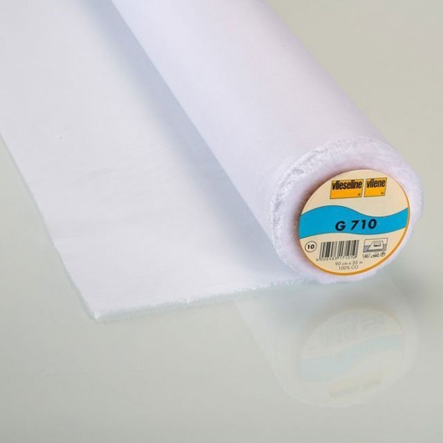 Entoilage Tissé Thermocollant Vlieseline G710 Blanc - Par 10 cm