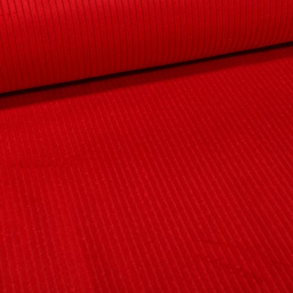 TISSU VELOURS UNI FRAPPÉ ANTI-GRIFFE ROUGE