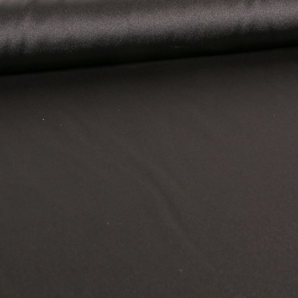 Tissu Doublure satin noire