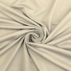 Tissu Jersey Viscose uni Blanc cassé x10cm