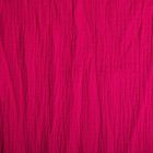 Tissu Double gaze de coton uni Fuchsia - Par 10 cm