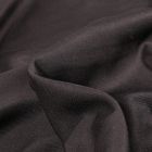 Tissu Viscose extensible uni Noir