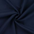 Tissu Viscose Lin Jimmy uni Bleu denim