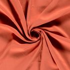 Tissu Popeline de Bambou uni Corail