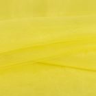 Tissu Tulle souple grande largeur uni Jaune